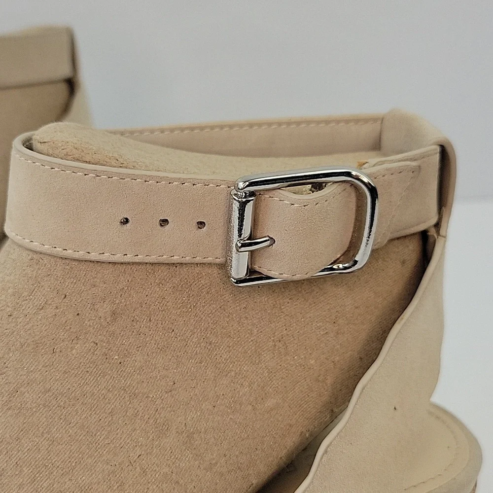 Marc Fisher Faithful Cork Wedge Espadrille Sandals Size 7